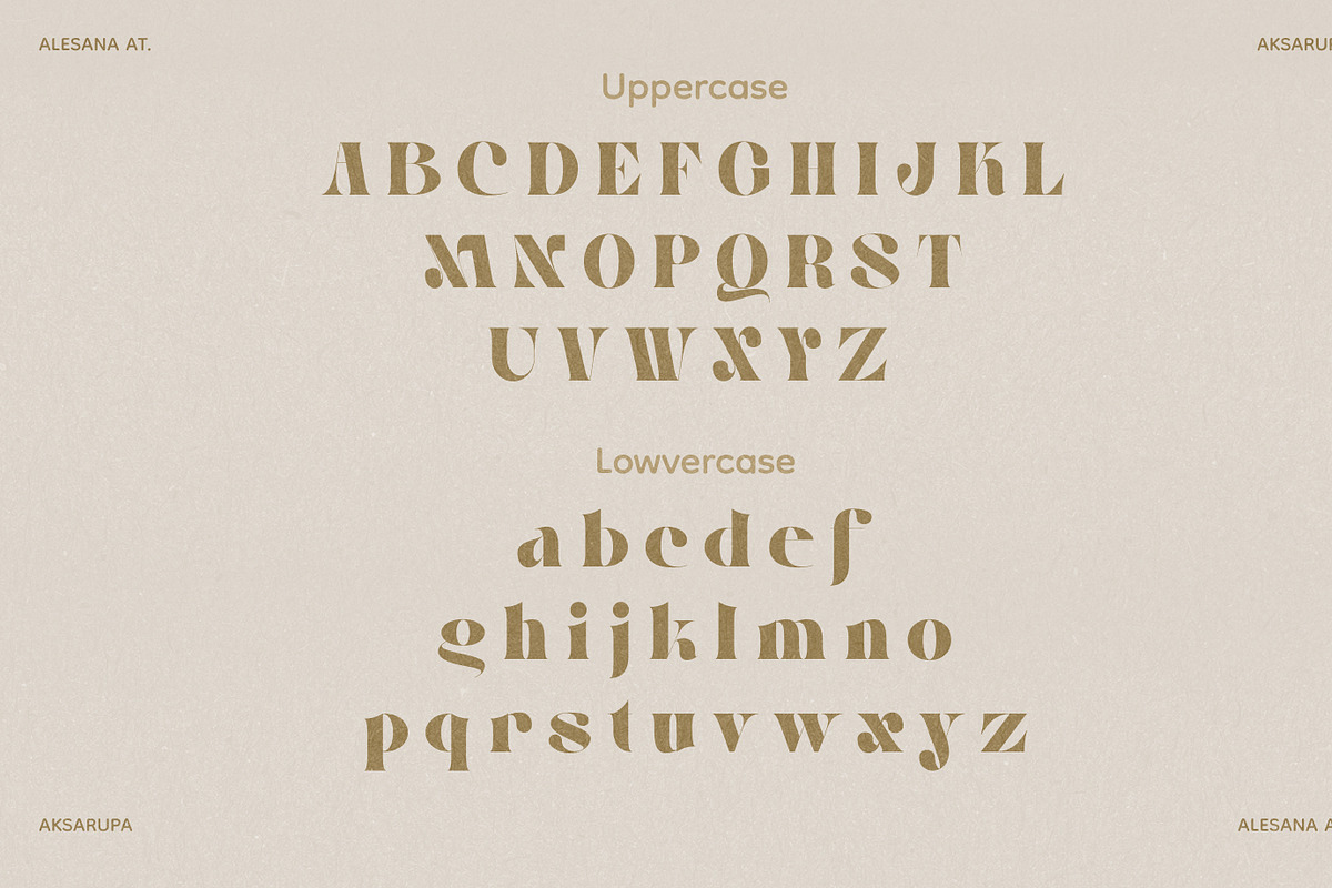 Alesana Atelier, a Sans Serif Font by Zelda Graphic (Photo 5 of 12)