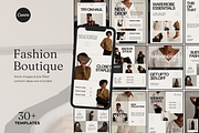 Fashion Boutique Instagram Template, a Social Media Template by createwithsarina (Thumbnail 5 of 6)