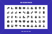 Medicine icons, an Outline Icon by Wencory (Thumbnail 1 of 2)