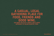 Ollie and Hanna, a Sans Serif Font by Komet & Flicker (Thumbnail 6 of 13)