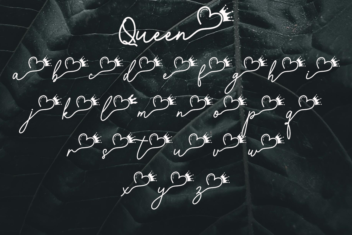 King and Queen, a Script Font by cocodesign (Photo 8 of 9)