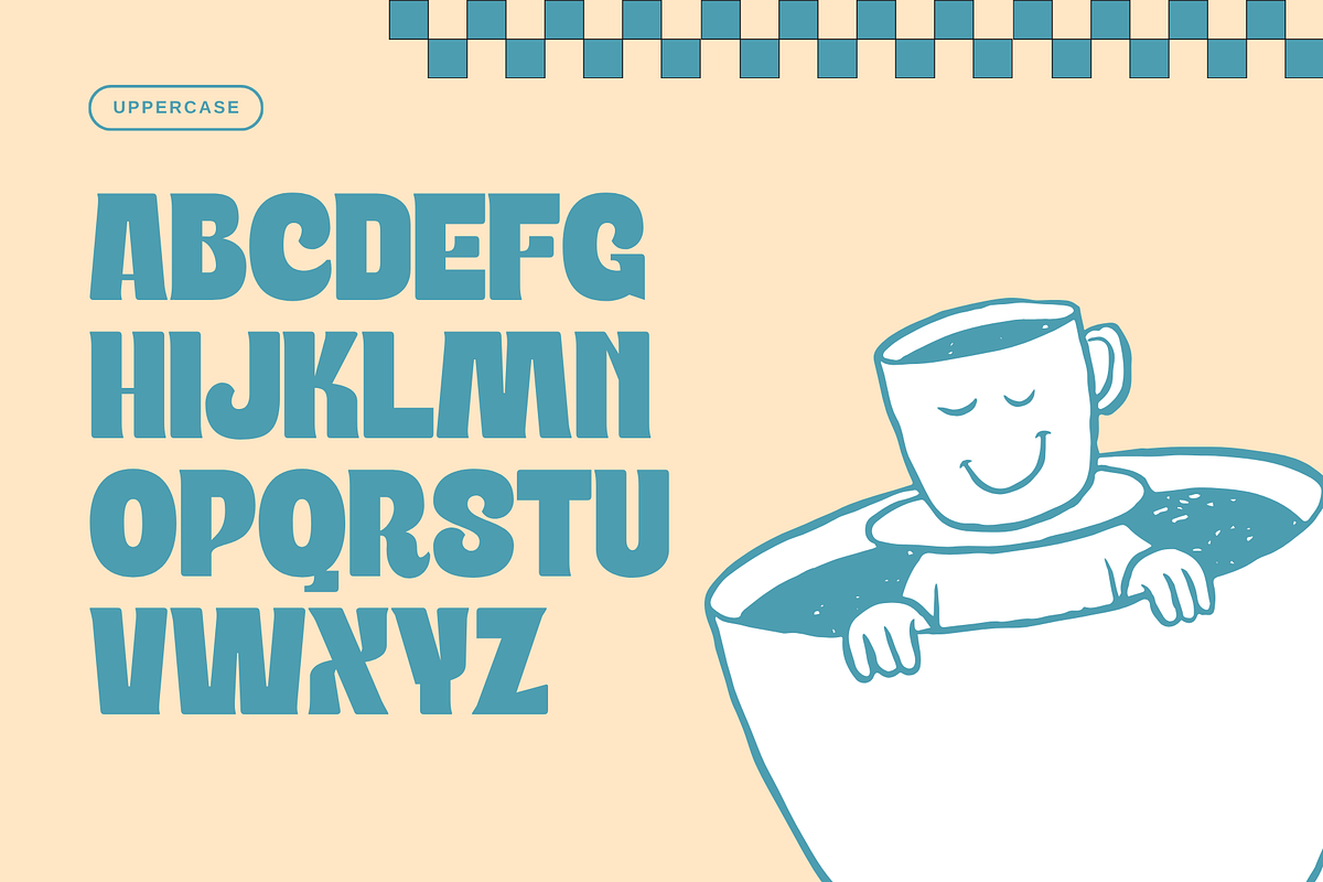 Food Brand - Bold Display Cafe Font, a Sans Serif Font by Nirmana Visual (Photo 3 of 13)