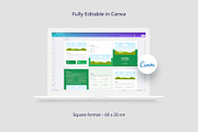 IT Service Brochure Trifold Square, a Brochure Template by artbart (Thumbnail 8 of 9)