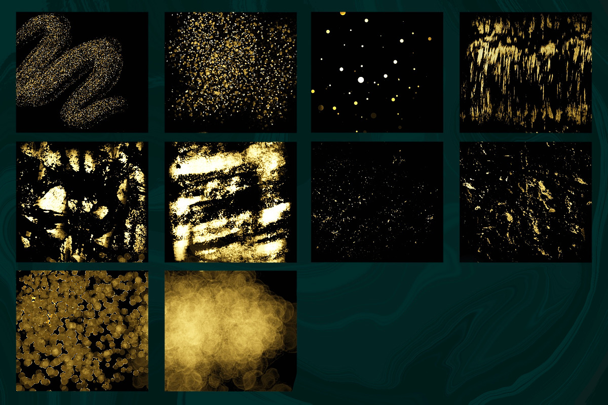 Glitter & Metallic for Procreate, a Brush Add-On by KJP Designs (Photo 4 of 8)