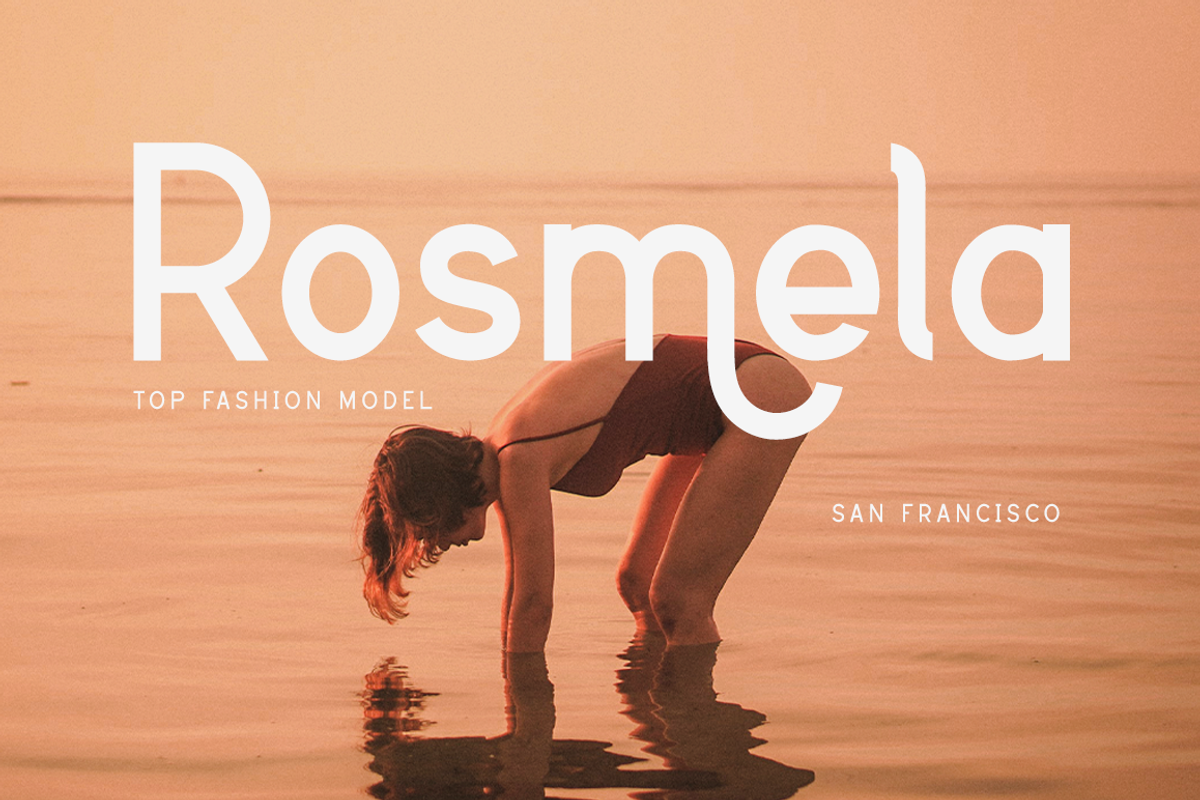Christine - Advertisement Font, a Sans Serif Font by RockboyStd (Photo 2 of 12)
