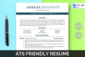 ATS friendly resume google docs