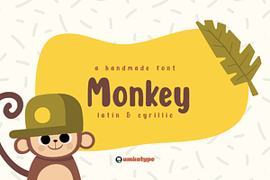 Monkey Handwritten Display Font