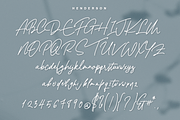 Henderson Script, a Script Font by Quothron (Thumbnail 6 of 8)