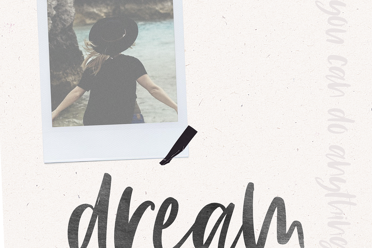 Island Tea - Handwritten Brush Font preview 5