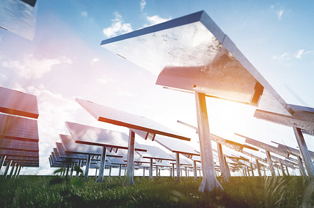 Solar photovoltaic panels., a Technology Photo by Photocreo Michal Bednarek