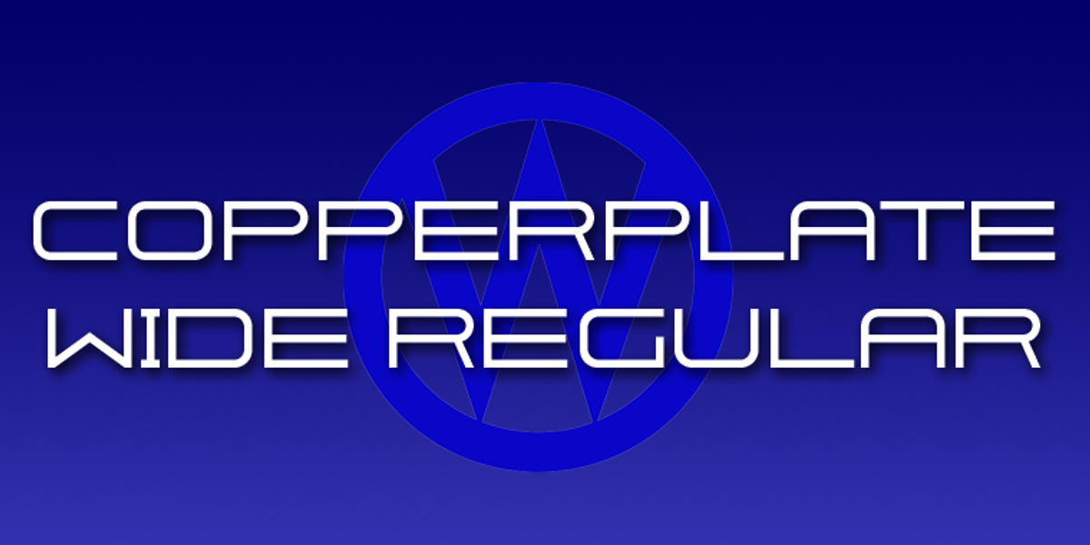 Copperplate Wide, a Sans Serif Font by Wiescher-Design (Photo 5 of 10)