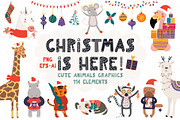 Cute Little Animals Bundle, an Animal Illustration by sceptical cactus (Thumbnail 10 of 12)