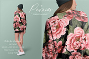 Peonies PNG Elements & Pattern, a Pattern Graphic by Artifactory Studios (Thumbnail 5 of 7)