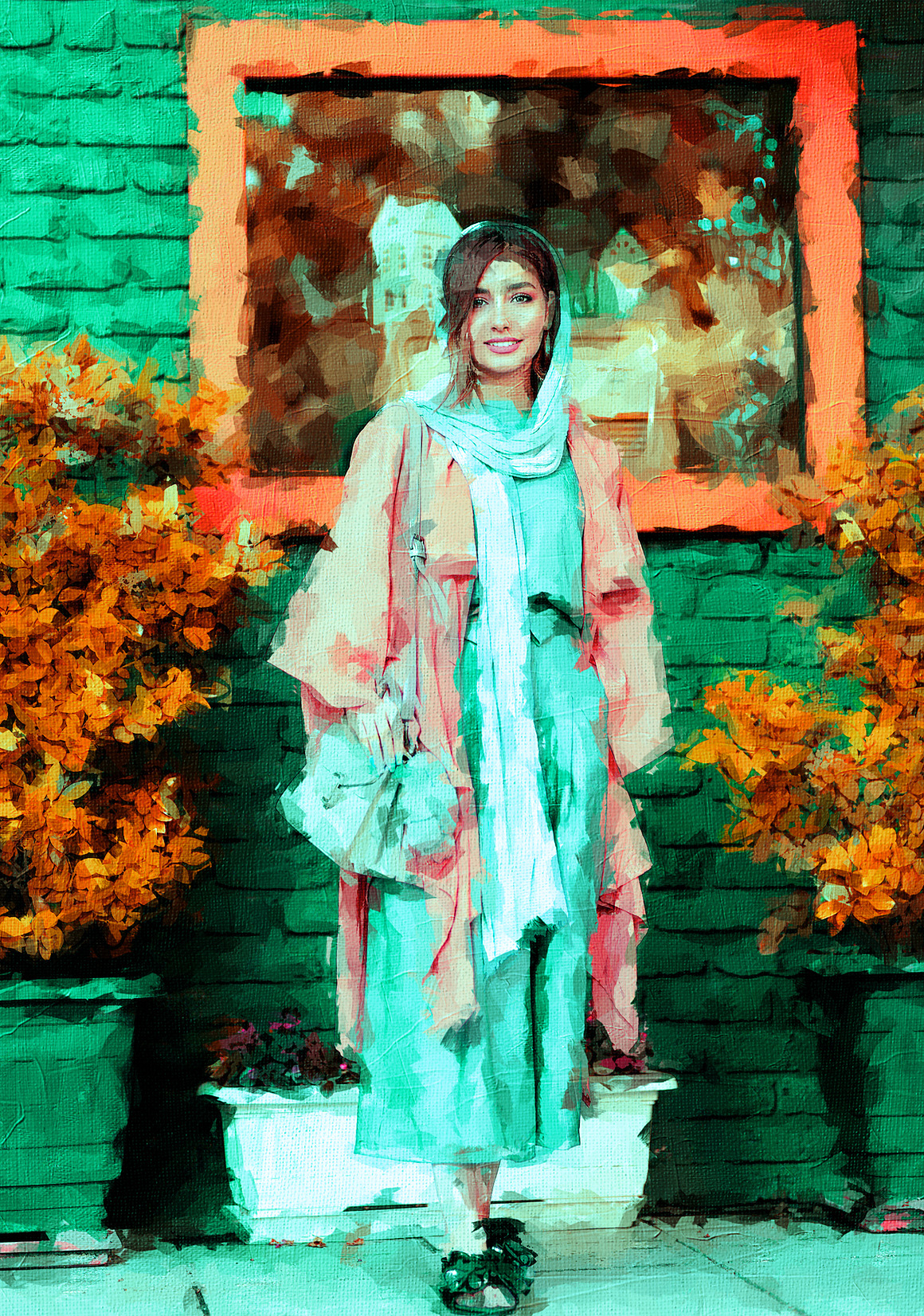 Canvas Oil Painting, an Action Add-On by MRI STUDIO (Photo 3 of 16)