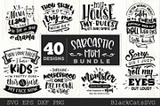 Funny mom SVG bundle 40 designs, an Illustration by BlackCatsMedia (Thumbnail 5 of 5)