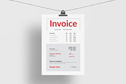 Invoice Design, a Stationery Template by ClickPaint_Studio (Thumbnail 2 of 3)
