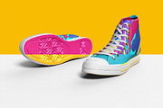 Sneakers Shoes Mockup - 9 views, a Packaging Mockup by Illusiongraphic (Thumbnail 13 of 28)