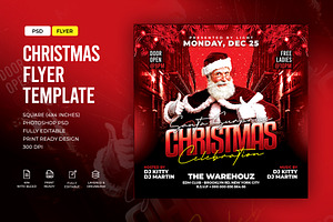 Christmas Flyer Template, a Flyer Template by Artonix