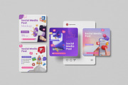 Social Media Instagram Post Mockup, an Advertising Mockup by Graphic Deal (Thumbnail 10 of 15)