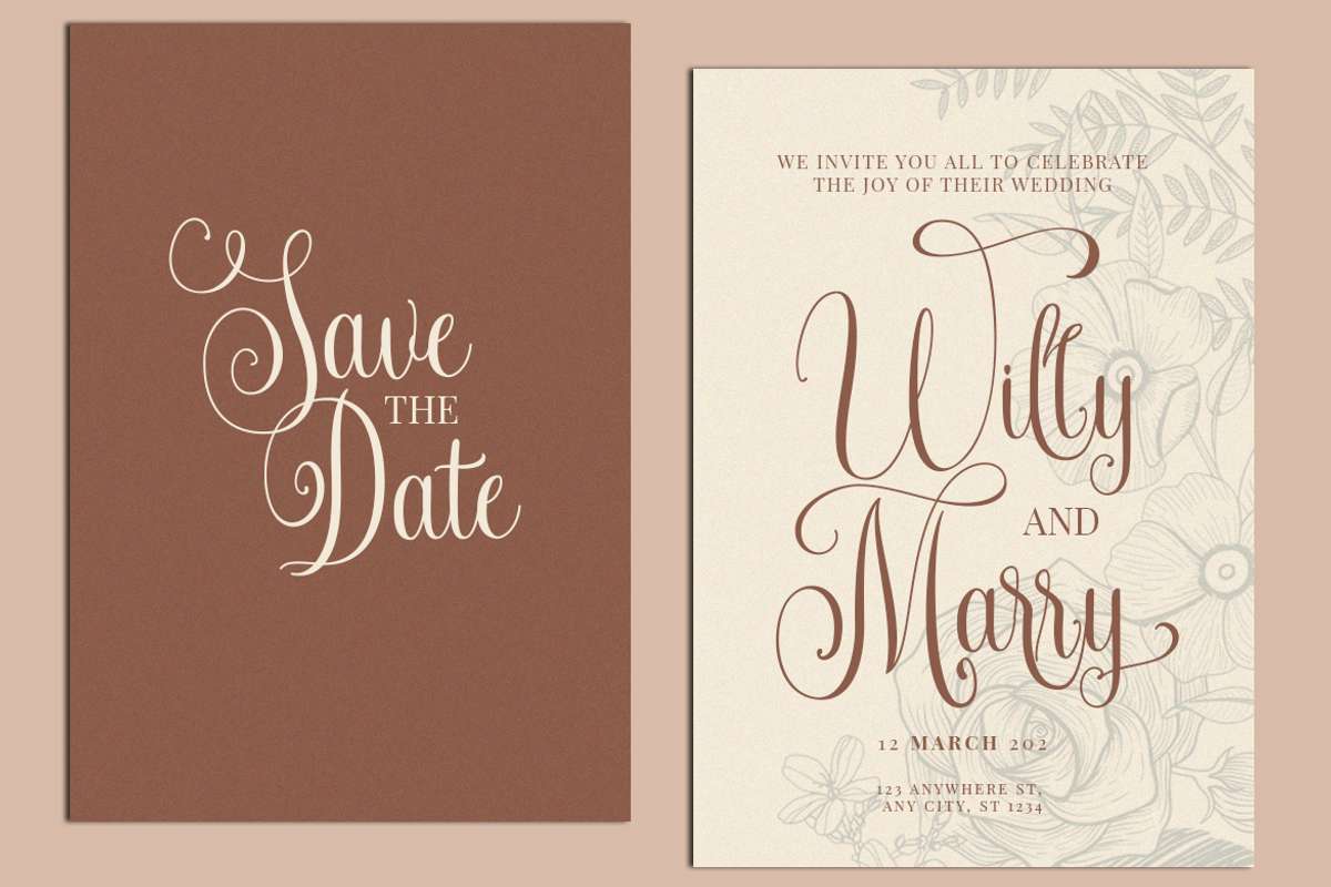 APOC - Maheera Bright Font, a Script Font by a Piece of Cake (Photo 9 of 20)