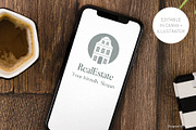 Modern Real Estate Logo – Canva & AI, a Branding & Logo Template by Elibee (Thumbnail 3 of 4)