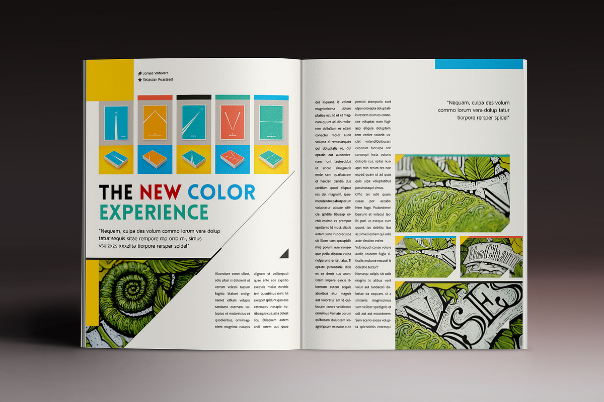 Design Magazine 4, a Magazine Template by Luuqas Design (Photo 11 of 15)