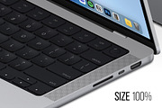Apple Macbook Pro 14 (2021) MockUp, a Mac Mockup by Alex_Yanko (Thumbnail 19 of 19)