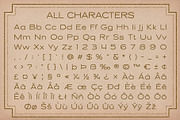 Cenios Stamp, a Sans Serif Font by Craft Supply Co. (Thumbnail 8 of 8)