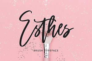 Esthes Brush Script Typeface