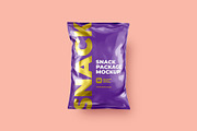Snack Package Mockup, a Packaging Mockup by easymock (Thumbnail 6 of 7)