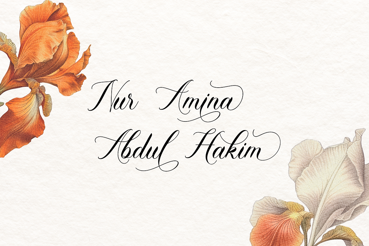 Alorentine Belle, a Script Font by Jackgridden (Photo 15 of 18)