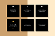 Powerful 50 Black Insatgram Template, a Social Media Template by RB Boutique (Thumbnail 2 of 9)