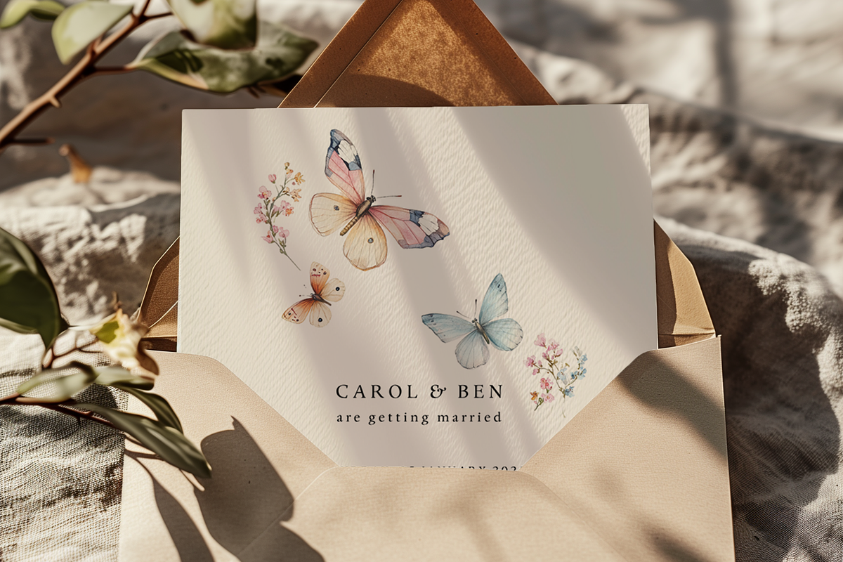 Butterflies Whimsical Spring, a Decorative Illustration by ThaismotaCreativeCo (Photo 3 of 7)