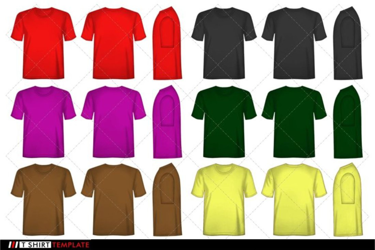 T shirt Template PNG Bundle, a Shirt Mockup by D2PUTRI (Photo 5 of 5)