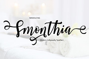 Smonthia Script, a Script Font by Jhoel Design (Thumbnail 1 of 7)
