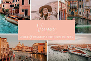 5 VENICE LIGHTROOM PRESETS, an Action Add-On by Emma Kate Creative (Thumbnail 1 of 10)