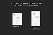 Old Money Burgundy Instagram Posts, a Social Media Template by Meraki Templates (Thumbnail 3 of 8)