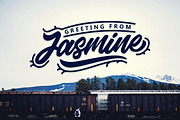Saekana Script, a Script Font by sizimon (Thumbnail 2 of 9)