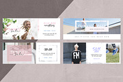 Marble Facebook Cover Pack, a Social Media Template by Crevo Studio (Thumbnail 5 of 16)