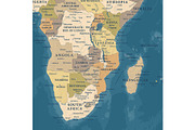 Vector World Map - Pacific View, a Graphic by PorcuPen Works (Thumbnail 6 of 6)