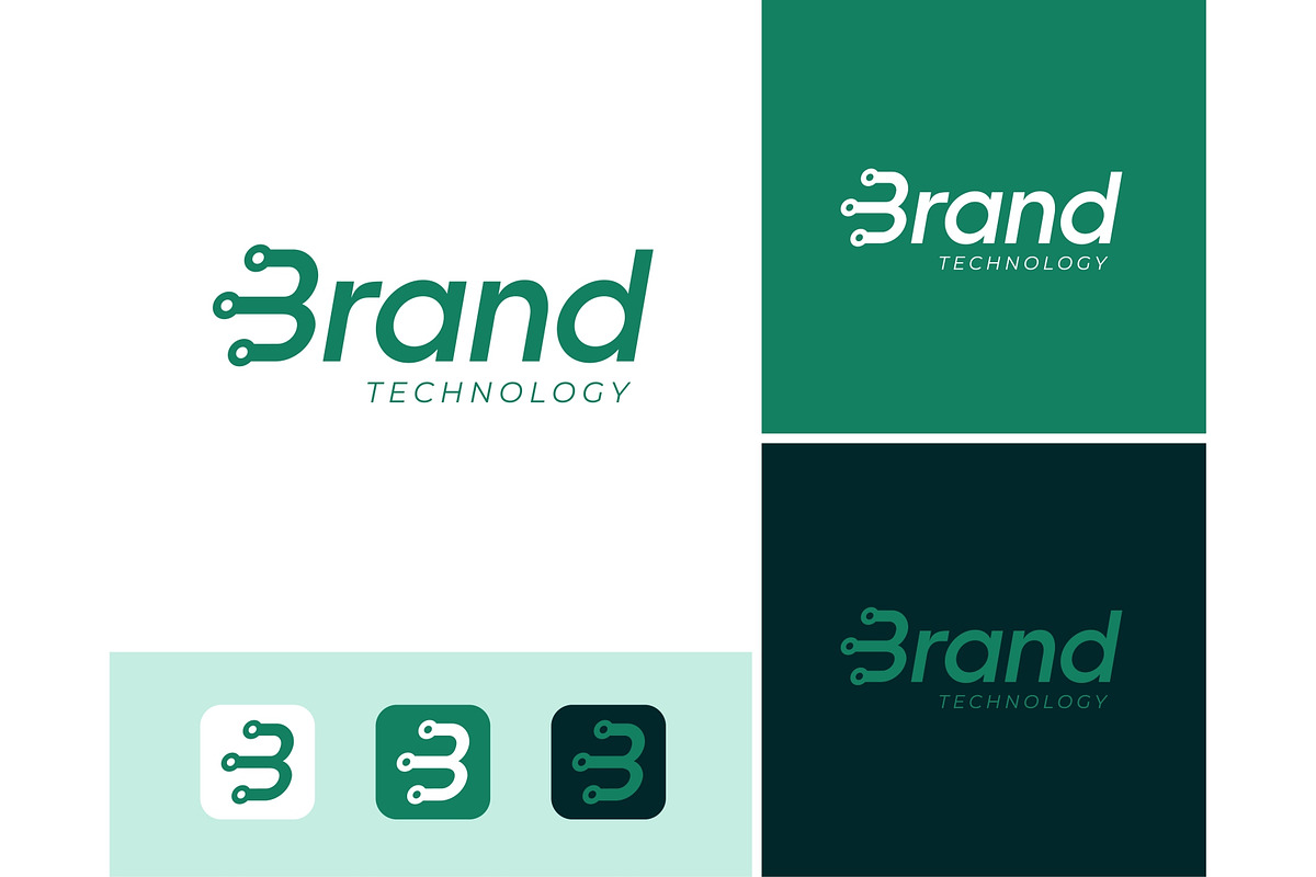 Letter B Circuit Software Logo, a Branding & Logo Template by ika trisiana