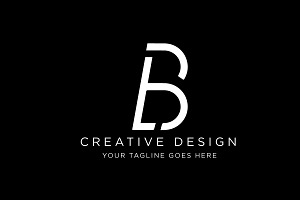 Minimal Letter LB BL Logo Design, a Branding & Logo Template by SaaDesigns