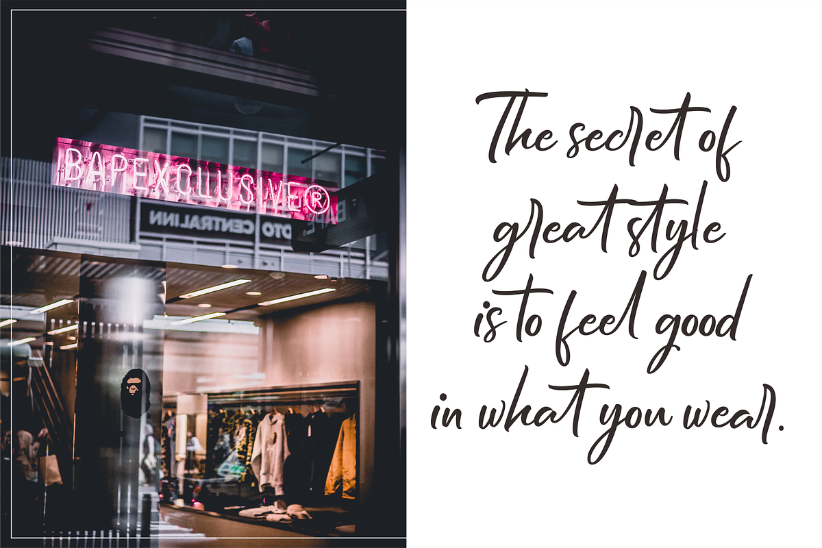 Hiroshima Script Font preview 4