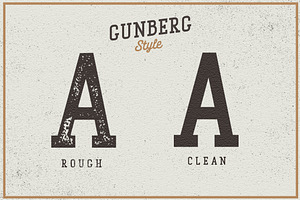 Gunberg Slab Serif