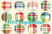 Christmas Plaid Seamless Patterns, a Pattern Graphic by Northern Whimsy Design (Thumbnail 2 of 3)