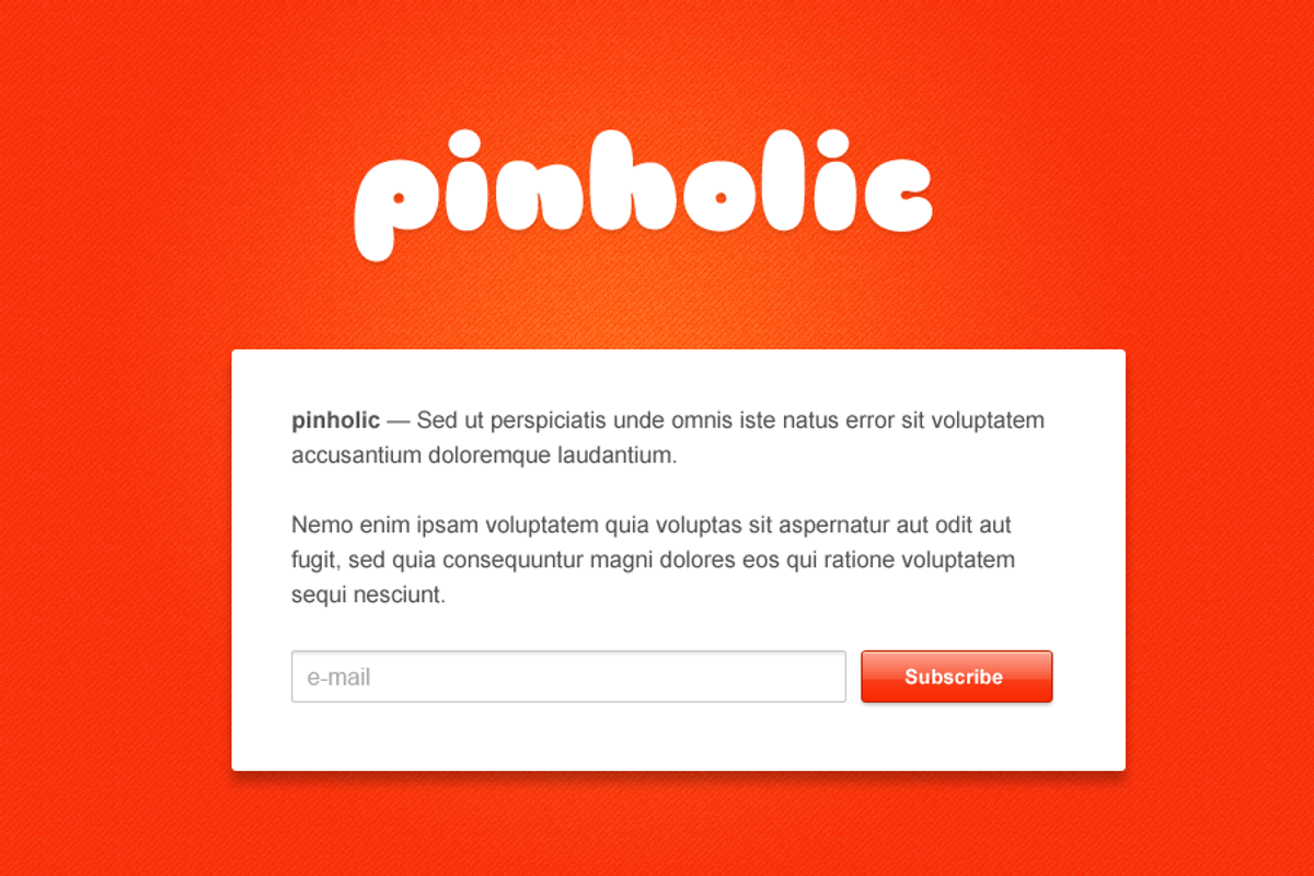 -60% Pinholic, a Websites & App Template by UI Store (Photo 6 of 6)