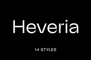 Heveria - Modern Sans Serif Family