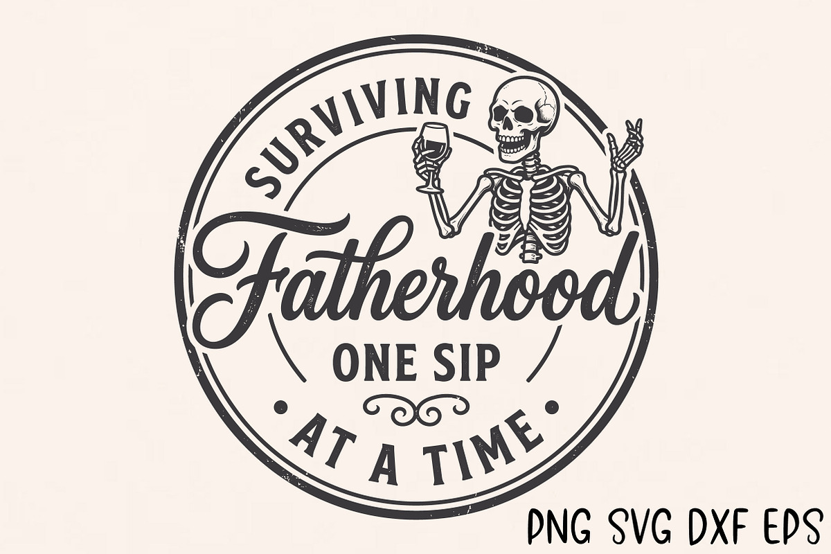 Funny Wine Dad SVG, a Seasonal Illustration by Rose Art (Photo 7 of 14)