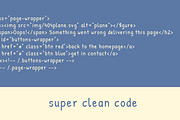 AirMail - Error 404 HTML Template, a HTML Template by PixelGlobe (Thumbnail 5 of 5)