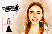 Watercolor Painting Effect, an Action Add-On by PSD Action (Thumbnail 4 of 7)